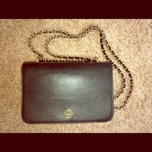 Tory Burch Black Flap Purse